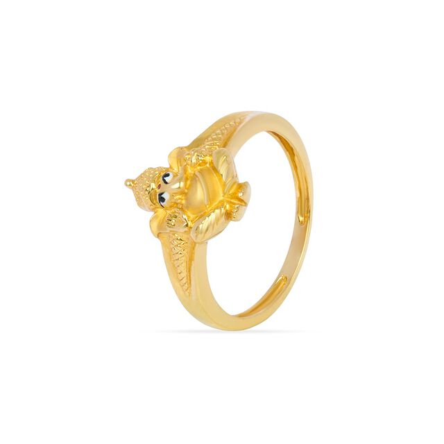 Tanishq 22KT Gold Finger Ring for Women 2