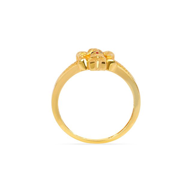 Tanishq 22KT Gold Finger Ring for Women 3