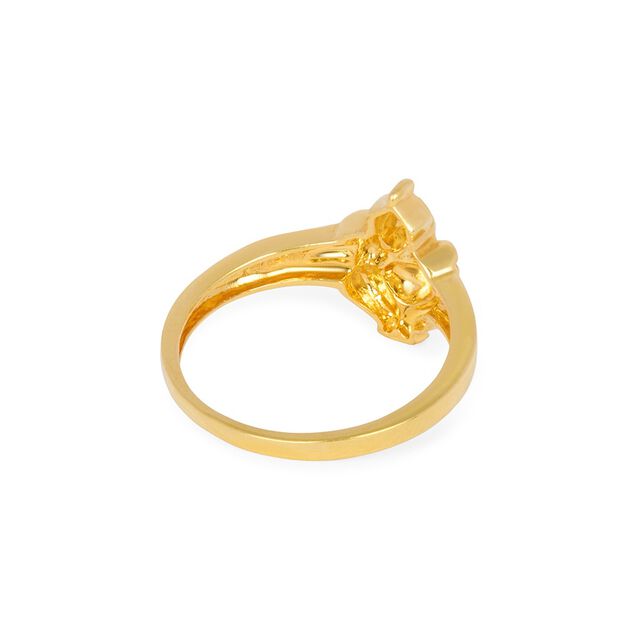 Tanishq 22KT Gold Finger Ring for Women 4