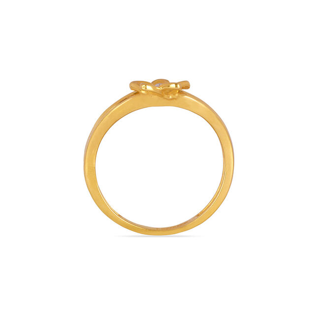 Tanishq 22KT Gold Finger Ring for Women 3