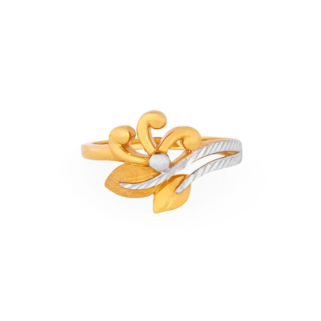 Tanishq 22KT Gold Finger Ring for Women 