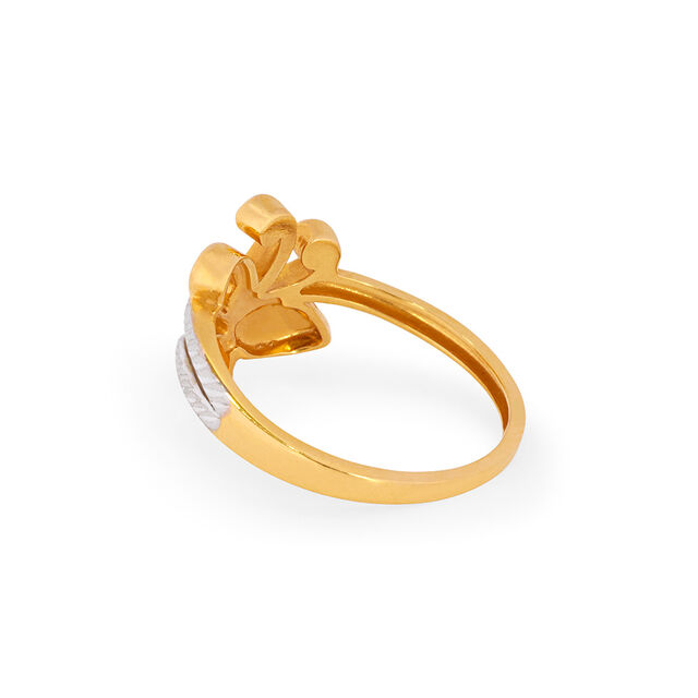 Tanishq 22KT Gold Finger Ring for Women 4