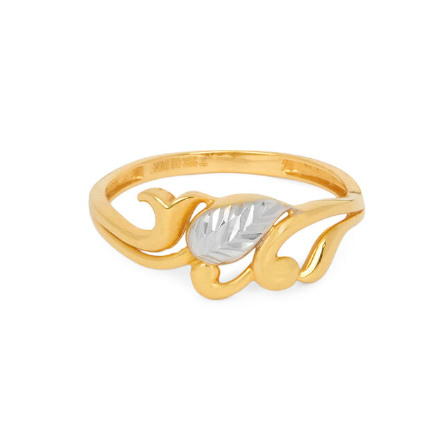 Tanishq 22KT Gold Finger Ring for Women 