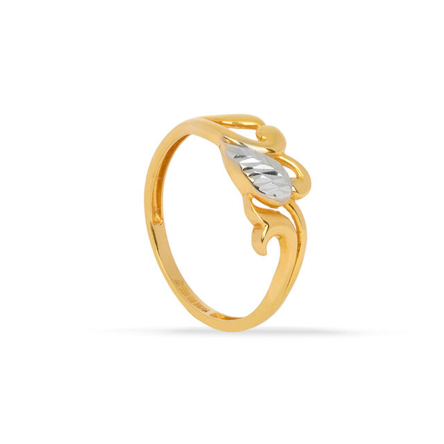 Tanishq 22KT Gold Finger Ring for Women 3