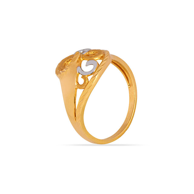 Tanishq 22KT Gold Finger Ring for Women 3