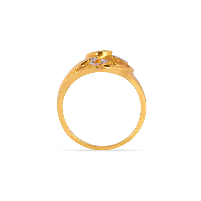 Tanishq 22KT Gold Finger Ring for Women 4