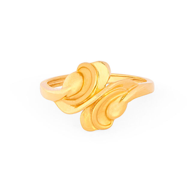 Tanishq 22KT Gold Finger Ring for Women 