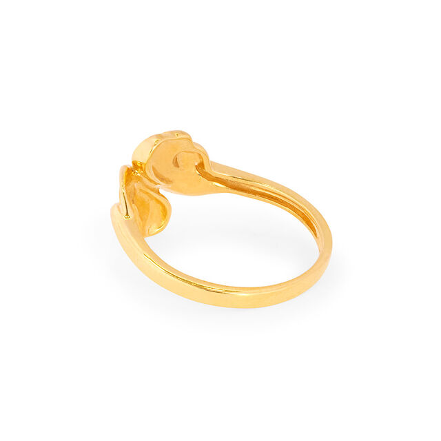 Tanishq 22KT Gold Finger Ring for Women 4