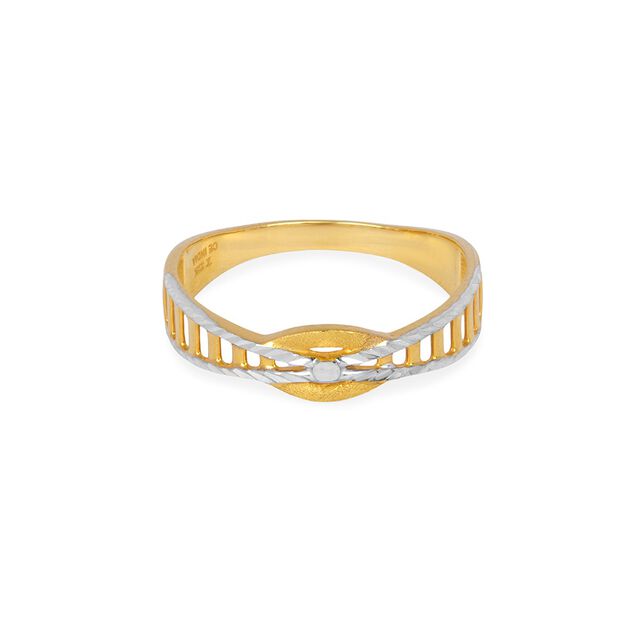 Tanishq 22KT Gold Finger Ring for Women 