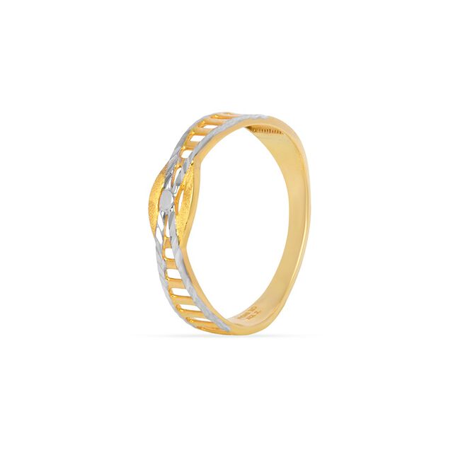 Tanishq 22KT Gold Finger Ring for Women 2