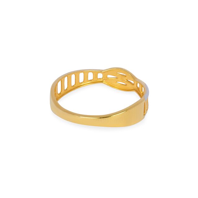 Tanishq 22KT Gold Finger Ring for Women 4