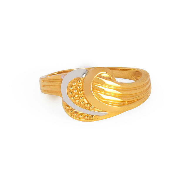 Tanishq 22KT Gold Finger Ring for Women 