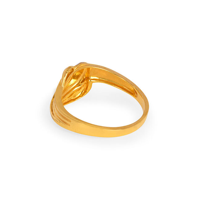 Tanishq 22KT Gold Finger Ring for Women 4