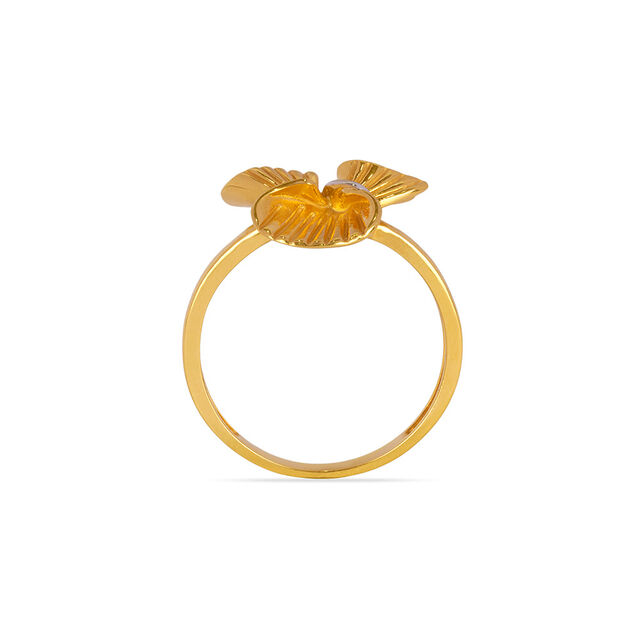 Tanishq 22KT Gold Finger Ring for Women 3