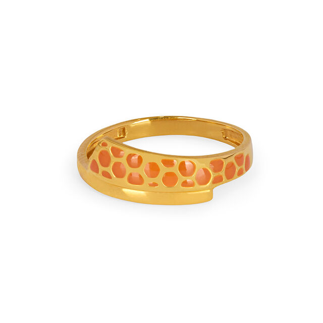Tanishq 22KT Gold Finger Ring for Women 