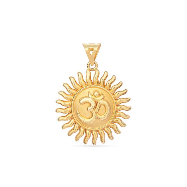 Tanishq 22KT Gold Pendant for Women 2