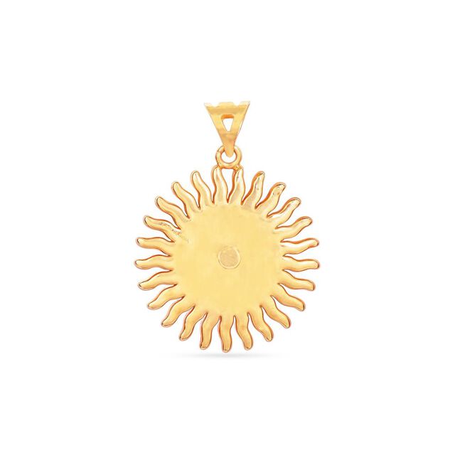 Tanishq 22KT Gold Pendant for Women 4