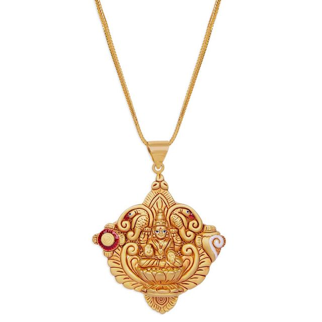 Tanishq 22KT  Gold Pendant for Women 