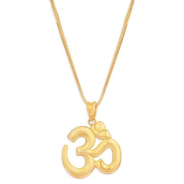 Tanishq 22KT Gold Om Pendant for Women