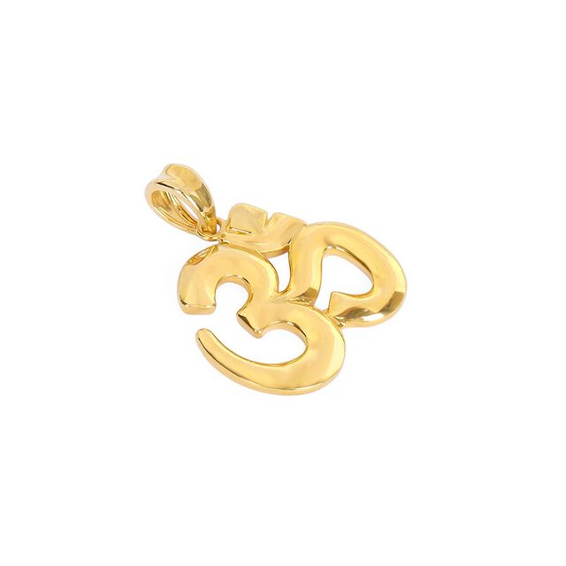 Tanishq 22KT Gold Om Pendant for Women 3