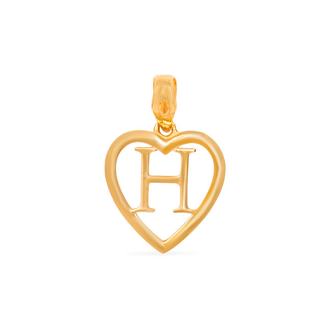 Tanishq 22KT Gold Pendant for Women 