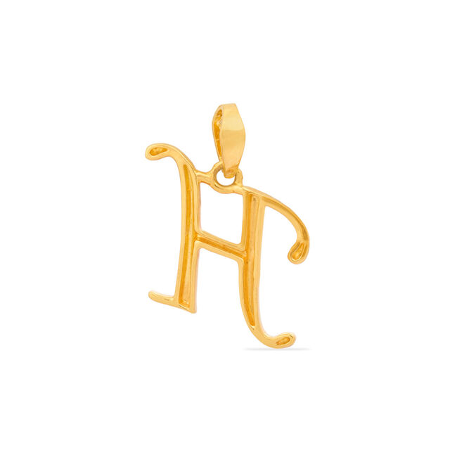 Tanishq 22KT Gold Pendant for Women 2