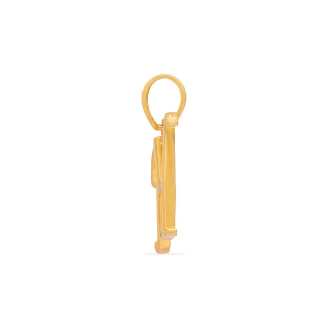 Tanishq 22KT Gold Pendant for Women 3