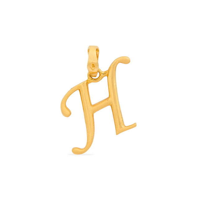 Tanishq 22KT Gold Pendant for Women 4