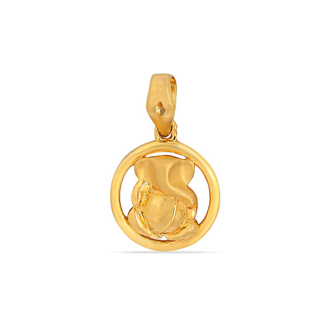 Tanishq 22KT Gold Pendant for Women 2
