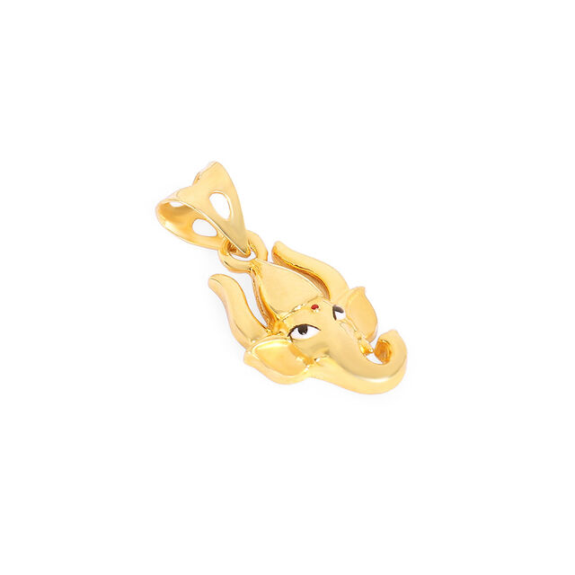 Tanishq 22KT Gold Pendant for Men 3