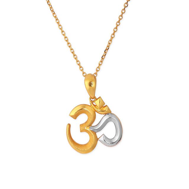 Tanishq 22KT Gold Pendant for Women 