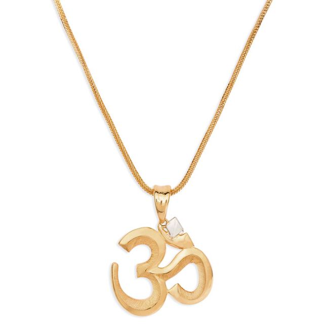 Tanishq 22KT Gold Pendant for Women 