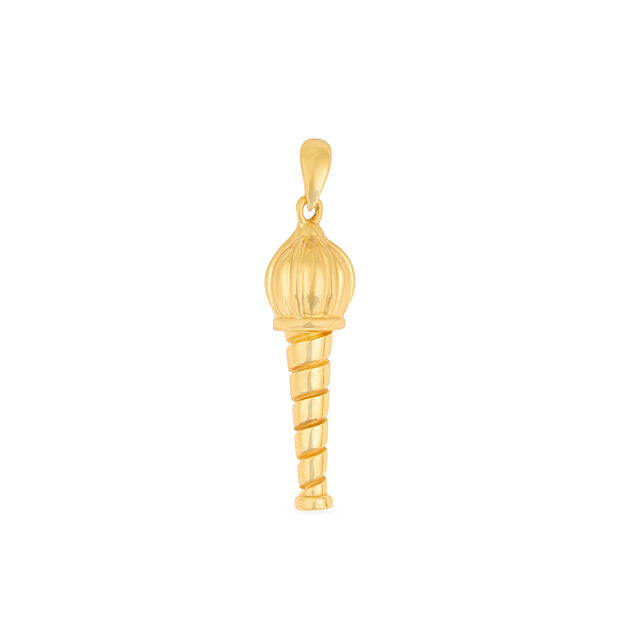 Tanishq 22KT Gold Pendant for Men 