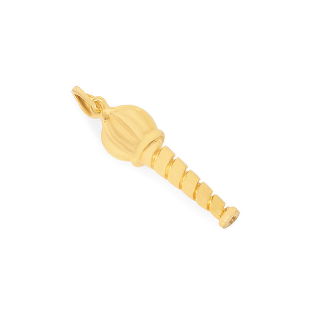 Tanishq 22KT Gold Pendant for Men 2