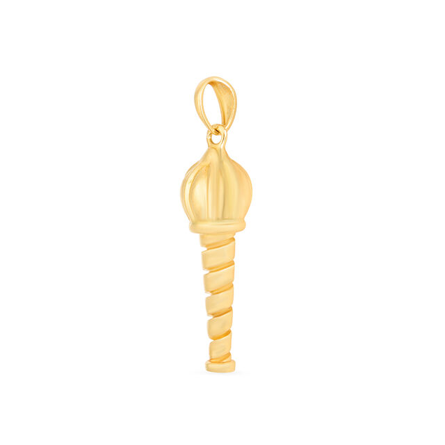 Tanishq 22KT Gold Pendant for Men 3