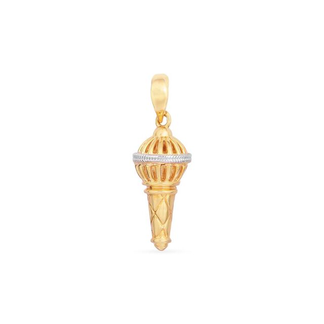 Tanishq 22KT Gold Pendant for Men 2