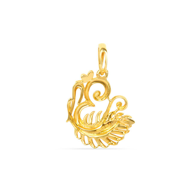 Tanishq 22KT Gold Pendant for Men 4