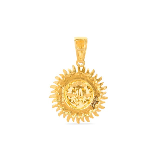 Tanishq 22KT Gold Pendant for Women 3
