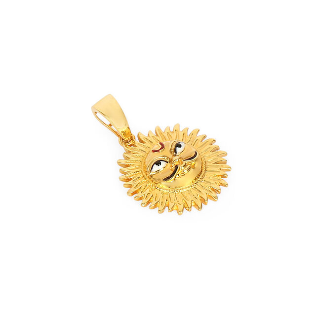 Tanishq 22KT Gold Pendant for Women 3