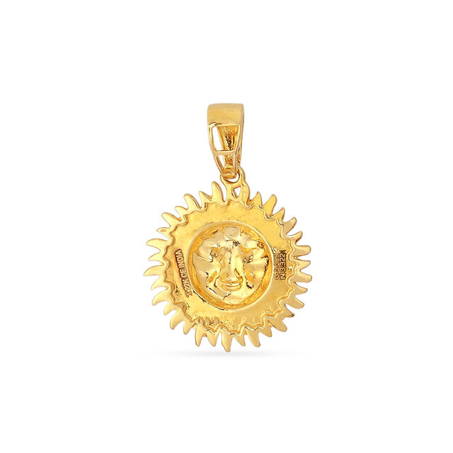 Tanishq 22KT Gold Pendant for Women 4