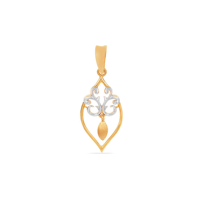 Tanishq 22KT Gold Pendant for Women 2