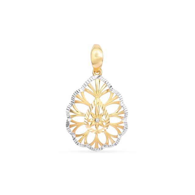 Tanishq 22KT Gold Pendant for Women 2