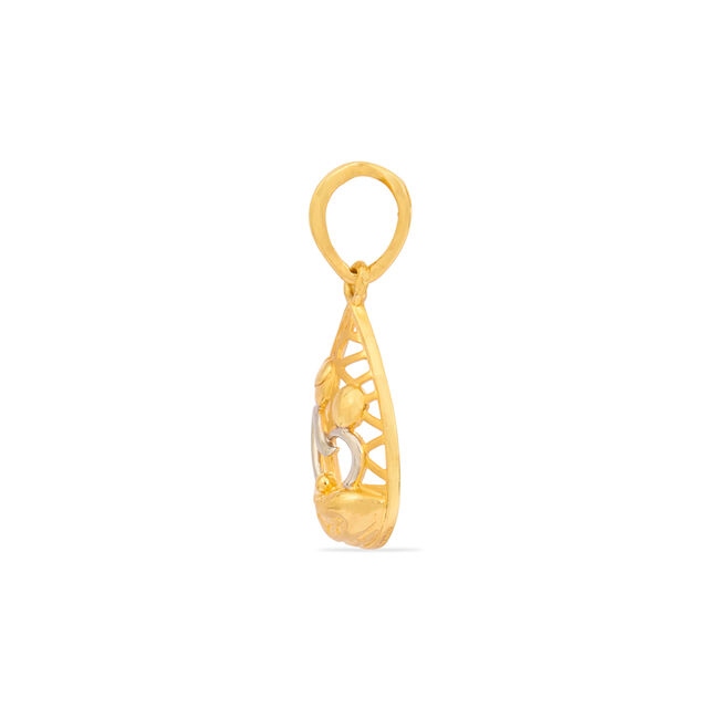 Tanishq 22KT Gold Pendant for Women 3