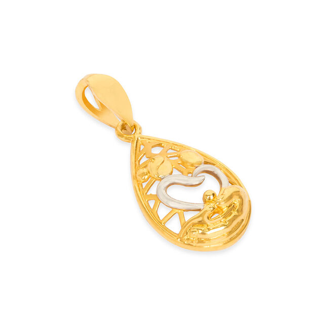 Tanishq 22KT Gold Pendant for Women 5