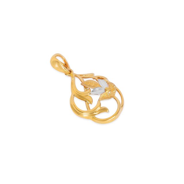 Tanishq 22KT Gold Pendant for Women 3