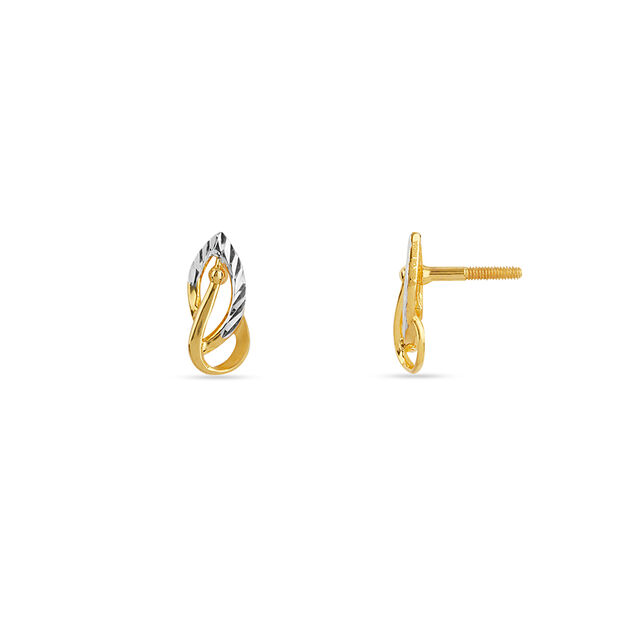 Tanishq 22KT Gold Earrings for Women 3