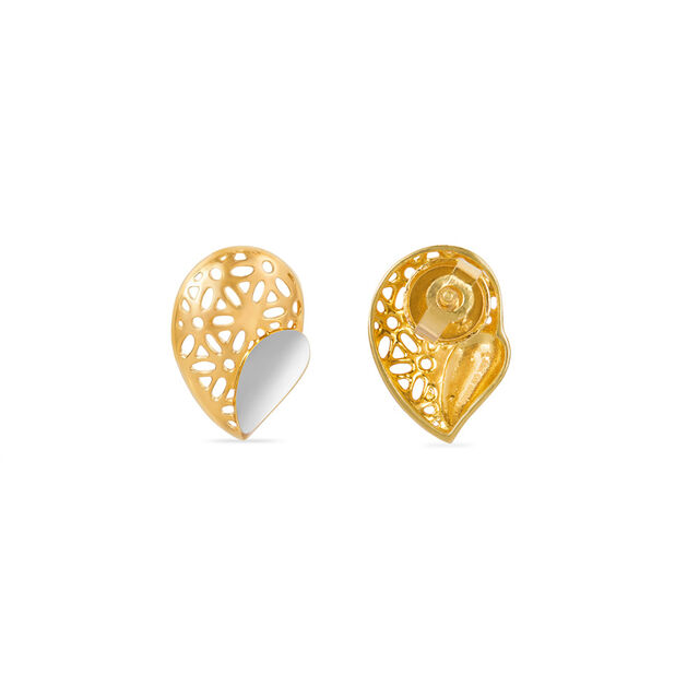 Tanishq 22KT Gold Stud Earring for Women 3