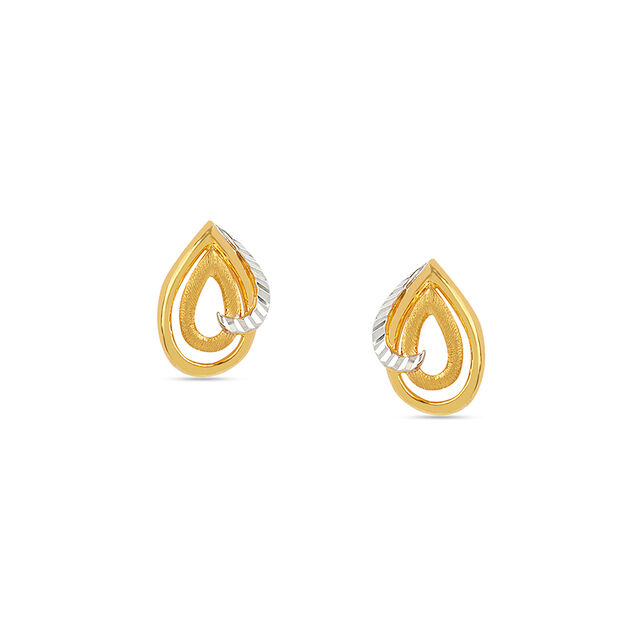 Tanishq 22KT Gold Earrings for Women 