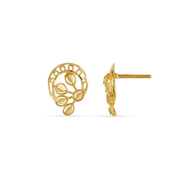 Tanishq 22KT Gold Earrings for Women 5
