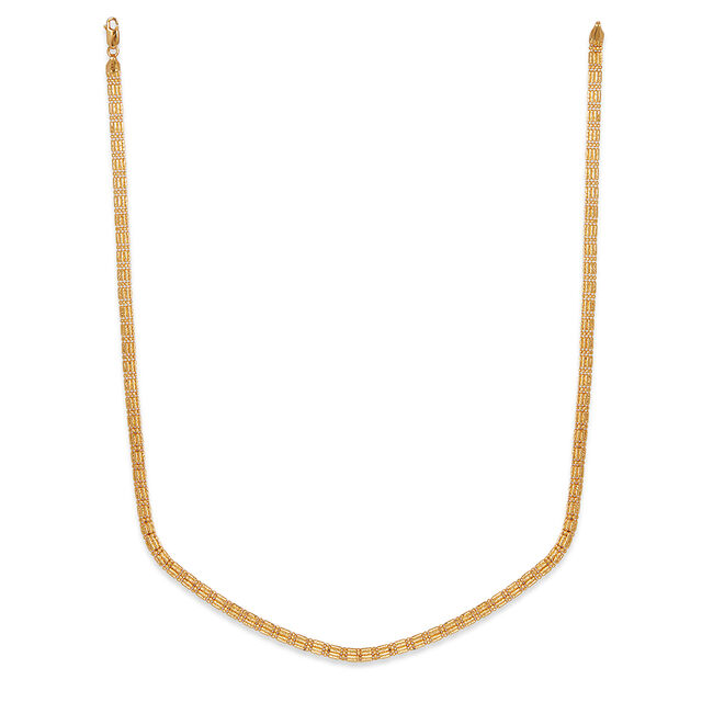 Tanishq 22KT Gold Chain for Women 